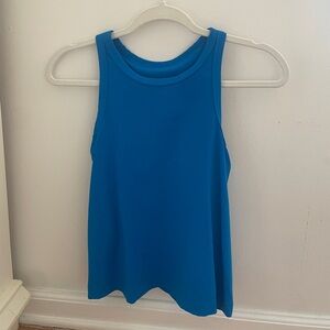 lululemon Align Waist-Length Racerback Tank Top in Electric Blue